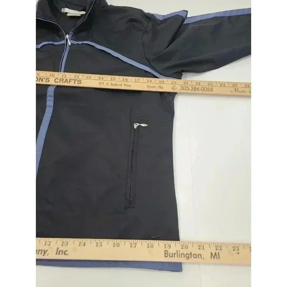 Nike Golf Black Wind Breaker 1/4 Zip Women's Size Medium